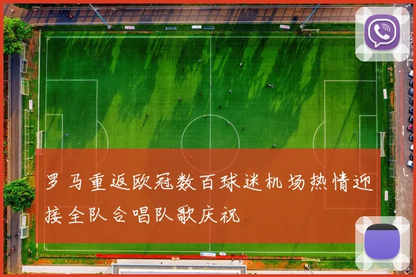 罗马重返欧冠数百球迷机场热情迎接全队合唱队歌庆祝